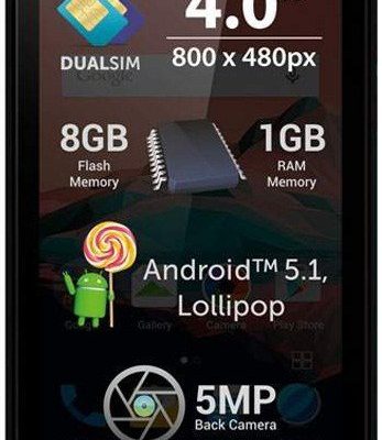 Allview A5 Ready 8GB Dual Sim Czarny
