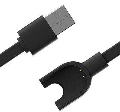 Alogy Kabel USB ładowarka Alogy do Xiaomi Mi Band 3 czarny 5902738984890