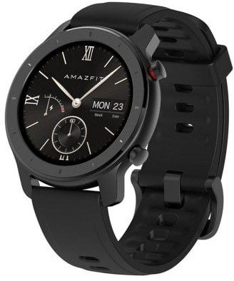 AMAZFIT GTR 42mm Czarny/Aluminiowy