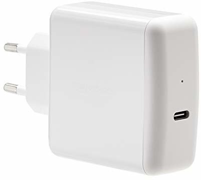 AmazonBasics ładowarka ścienna typu C z Power Delivery 3.0, 65 W, wtyczka EU, biała