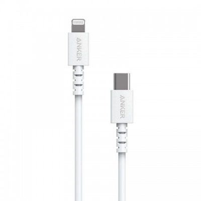 ANKER Anker PowerLine Select USB-C Lightning 0.9m kabel biały A8612G21