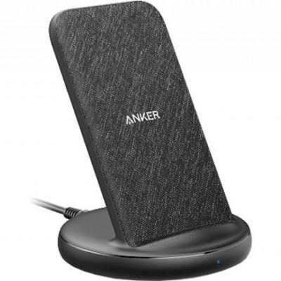 Anker Ładowarka PowerWave II Stand 15W EU Black+Gray