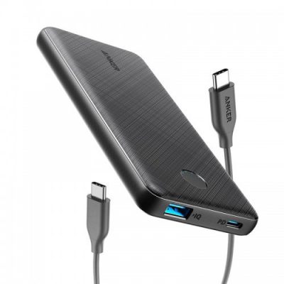 Anker Powerbank PowerCore Sense 10000 mAh PD Fabric Czarny A1231H11