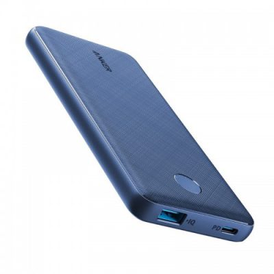 Anker Powerbank PowerCore Sense 10000 mAh PD Fabric Niebieski A1231H31