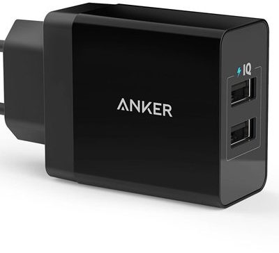 Anker PowerPort Charger Quick Charge 2.0 & PowerIQ - Black A2021L11