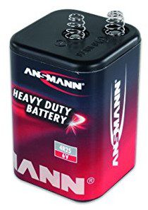 ANSMANN Ansmann 1500 0003 Cynkowo-Węglowe bateria 4R25 Czarny 1500-0003