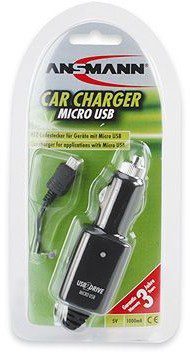 ANSMANN Ładowarka Samochodowa Micro USB microusbcar
