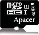 Apacer MicroSDHC Class 10 + adapter 32GB (AP32GMCSH10U1-R)