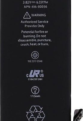 Apple Bateria Akumuliatorius skirtas iPhone 6S Li-Ion 1715mAh 616-00036