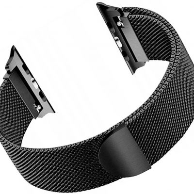 Apple TECH-PROTECT TECH-PROTECT Pasek TECH-PROTECT Milaneseband do Watch 1/2/3/4 38/40mm) Czarny