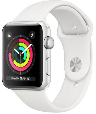 Apple Watch 3 38mm Aluminium / Biały
