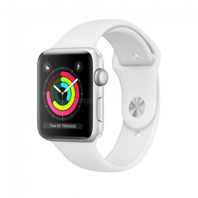 Apple Watch 3 42mm Aluminium / Biały