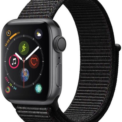 Apple Watch 4 40/Space Gray/Black Sport Lo GPS (MU672WB/A)