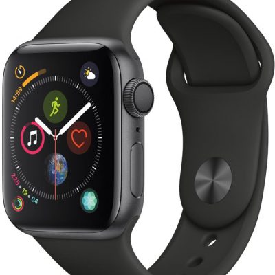 Apple Watch 4 40/SpaceGray Aluminium/Black Sport GPS (MU662WB/A)