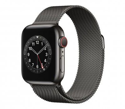 Apple Watch 6 40/Graphite Steel/Graphite Loop LTE