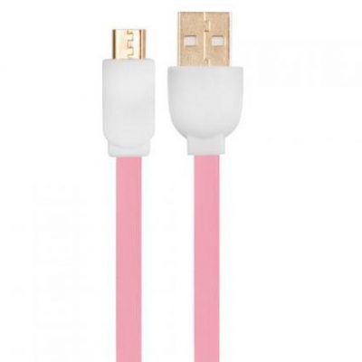 Arkas Kabel USB USB/micro USB 3m Różowy