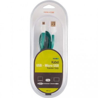 Arkas USB-MICRO USB 2M Zielony