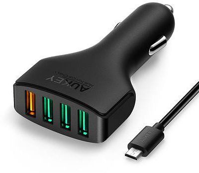 Aukey adowarka samochodowa CC-T9 4x USB