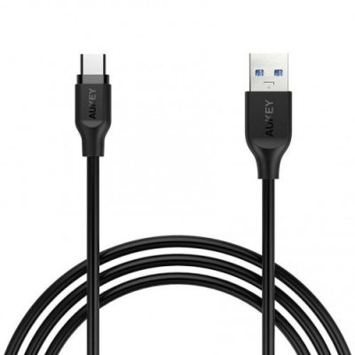 Aukey CB-CD4 szybki kabel Quick Charge USB C-USB 3.0 | 1m