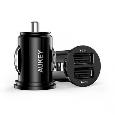Aukey CC-S1 ultraszybka ładowarka samochodowa 2xUSB AiPower 4.8A 24W