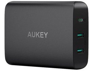 Aukey Ładowarka PA-Y12 72W 7.8A USB C 3.0+2x USB 4.8A 1573-74475_20180808170226