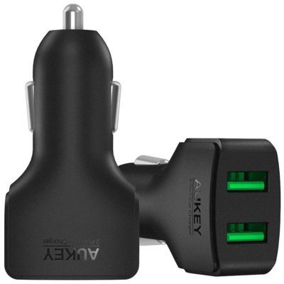Aukey Ładowarka samochodowa CC-S3 2x USB