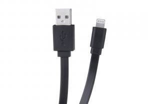 AVACOM Kabel USB 2.0 USB A M Apple Lightning M 1.2m czarny Avacom certyfikat MFi ANAQ000029AG