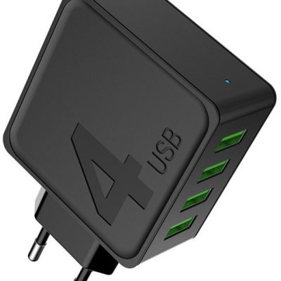 AWEI Szybka ładowarka sieciowa telefonu 4x Usb 4A