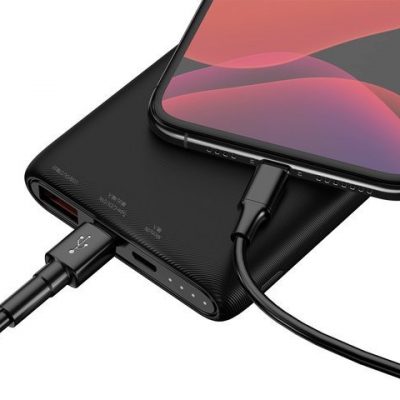 Baseus Bipow | Power Bank 10000mah Power Delivery 3.0 Quick Charge 3.0 18W | czarny PPDML-01