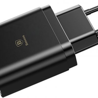 Baseus ładowarka sieciowa 3x USB Mirror Travel Charger czarna CCALL-BH01