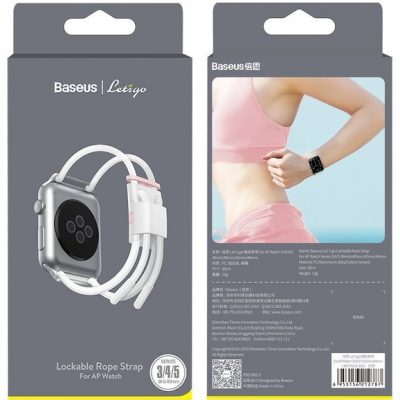 BASEUS Let's Go Cord | Opaska regulowana pasek sportowy do Apple Watch 3/4/5 38/40 LBAPWA4-A24