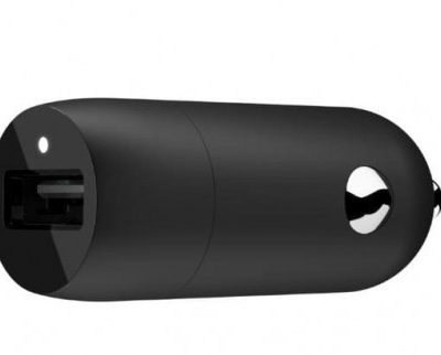 BELKIN Ładowarka samochodowa Single USB-A Car Charger 18W, QC3 CCA002btBK
