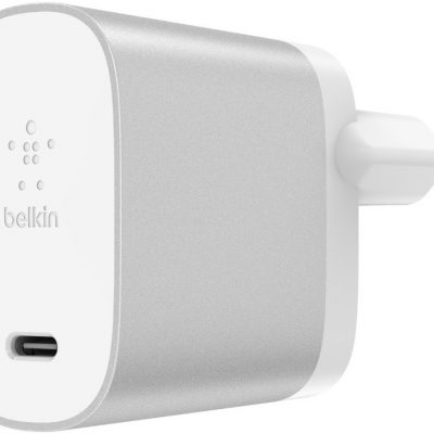 Belkin Ładowarka sieciowa Boost Charge 27W USB-C srebrna AZBLKULBOOSTHOW