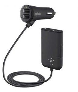 BELKIN Road Rockstar 4port Car Charger F8M935bt06-BLK