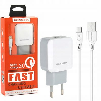 BlackBerry Ładowarka sieciowa + kabel do Z30