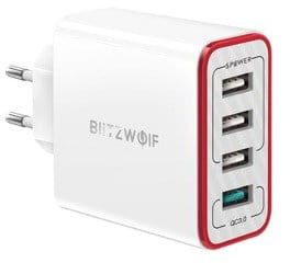 BlitzWolf BlitzWolf BW-PL5 Szybka Ładowarka 4xUSB QC3.0 30W BW-PL5