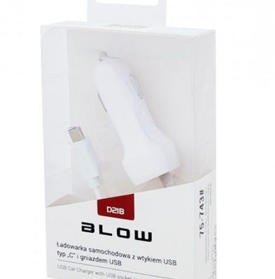 Blow Ładowarka adowarka samochodowa 5V 2,1A USB-typ C 75-743 75-743 (75-743#)