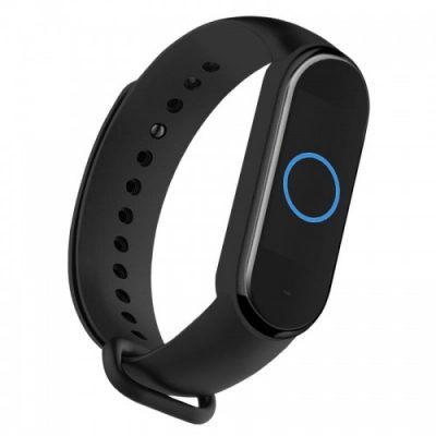 Braders Silikonowa opaska zamienna do Xiaomi Mi Band 5 czarny