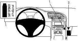 Brodit AB dla Clip do Peugeot 3008 09-15 854345
