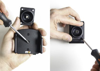 Brodit AB Uchwyt regulowany do Apple iPhone X w futerale lub obudowie o wymiarach: 70-83 mm (szer.), 2-10 mm (grubość) 711013