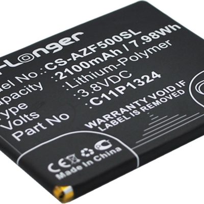 Cameron Sino Asus A500 / C11P1324 2100mAh 7.98Wh Li-Polymer 3.8V CS-AZF500SL