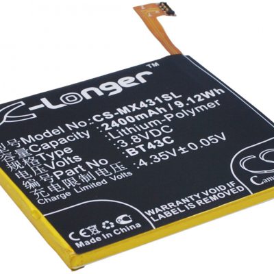 Cameron Sino MeiZu M2 / BT43C 2400mAh 9.12Wh Li-Polymer 3.8V () CS-MX431SL