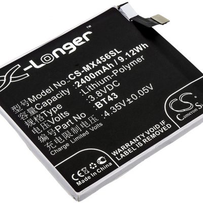 Cameron Sino Meizu Meilan 1 BT43 2400mAh 9.12Wh Li-Polymer 3.8V CS-MX456SL
