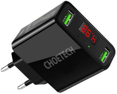 CHOETECH Ładowarka sieciowa CHOETECH C0028 Czarny