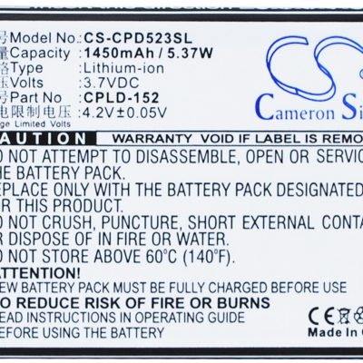 Coolpad 5263 CPLD-152 1450mAh 5.37Wh Li-Ion 3.7V Cameron Sino) CS-CPD523SL