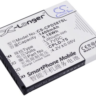 Coolpad 5870 CPLD-75 1400mAh 5.18Wh Li-Ion 3.7V Cameron Sino) CS-CPD587SL