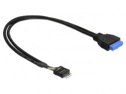 Delock Kabel Pin Header USB 3.0 19Pin Female/USB 2.0 9Pin Female AKDEKKU3W000001
