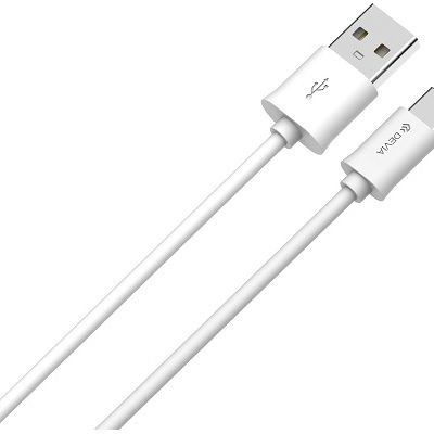 Devia Kabel USB Typ C biały 2m BRA006903