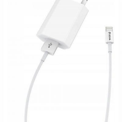 Devia Ładowarka Sieciowa Usb 2A + Kabel Usb Typ C
