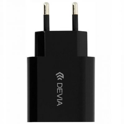 Devia Smart Ładowarka Sieciowa Usb 2.1A Czarna